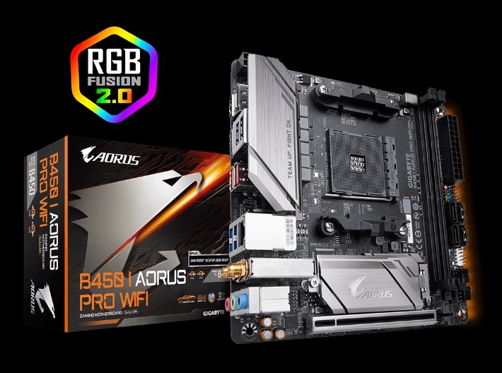 GIGABYTE Aorus B450 I PRO WIFI (ITX) – TOP STAV - 2
