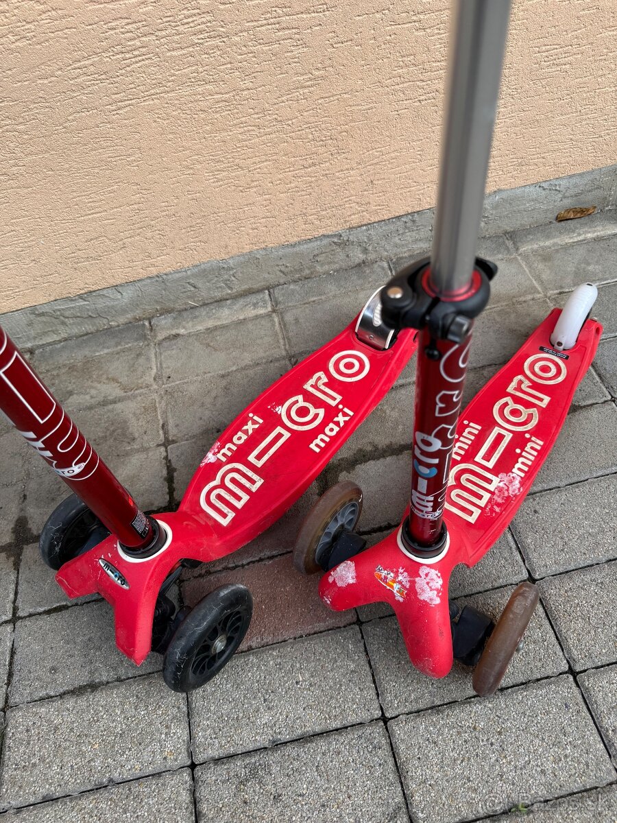 Kolobežky Micro Mini + Maxi - 2