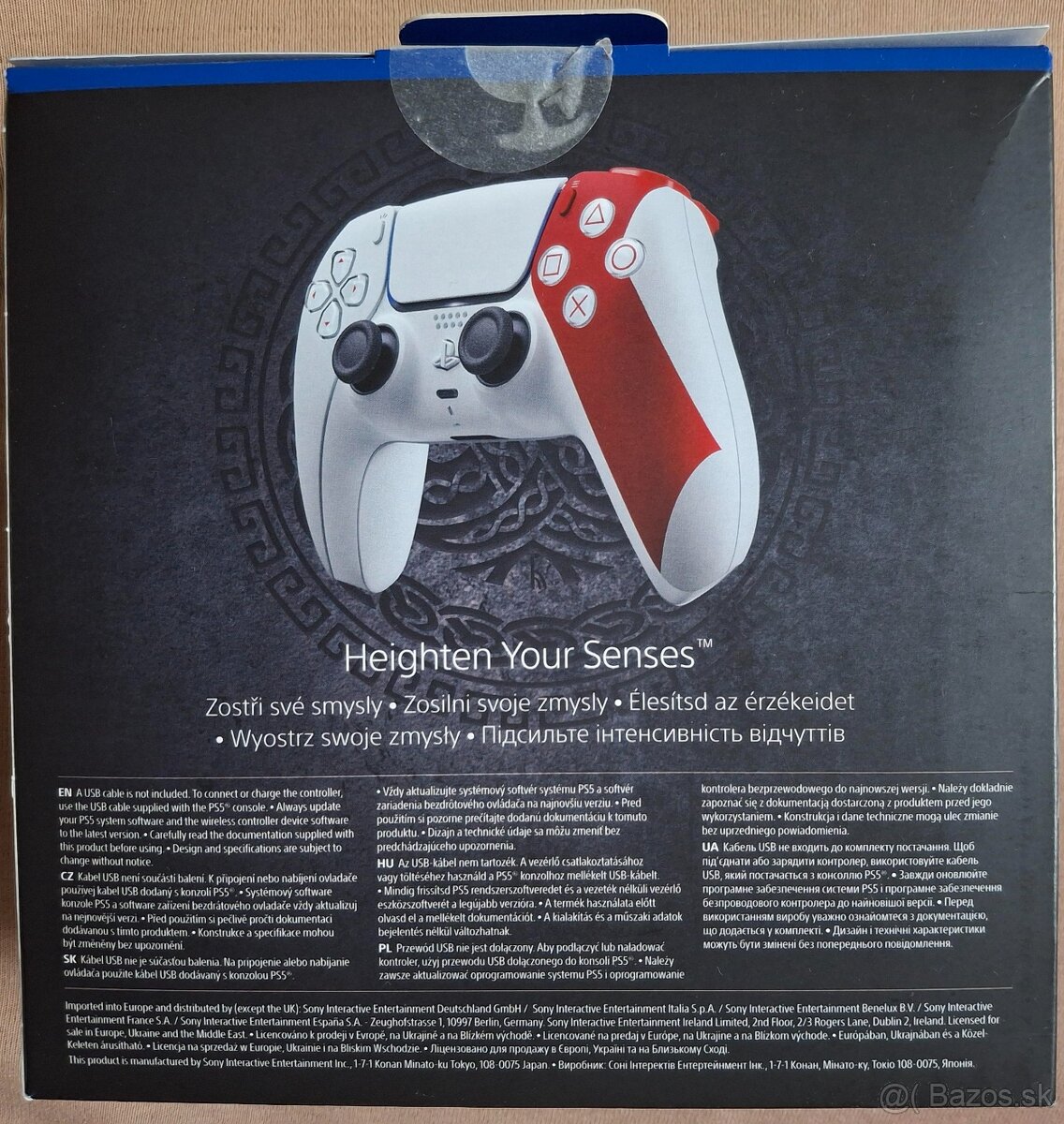 Predám DualSense Wireless Controller God of War 20 výročie - 2