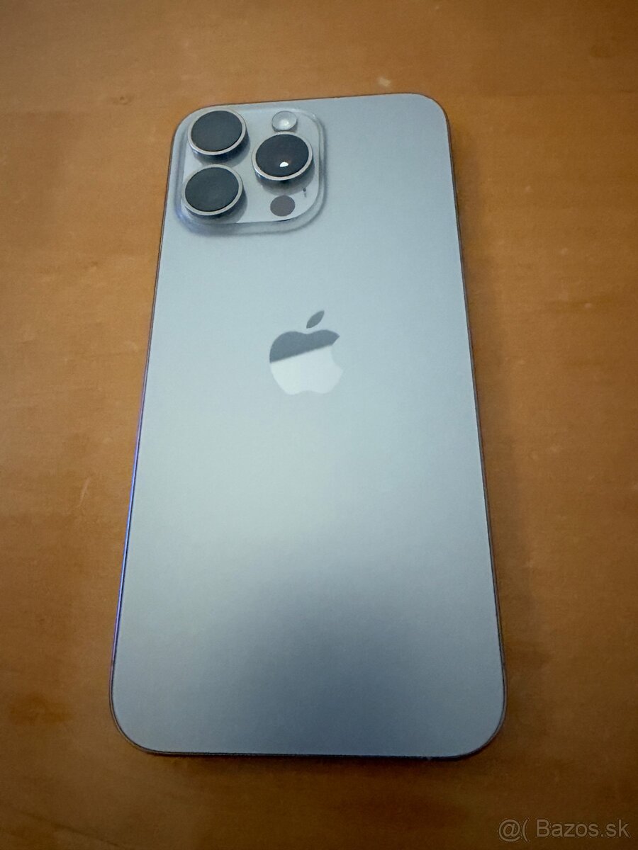 Predám iPhone 15 Pro Max 256GB Titanium - 2