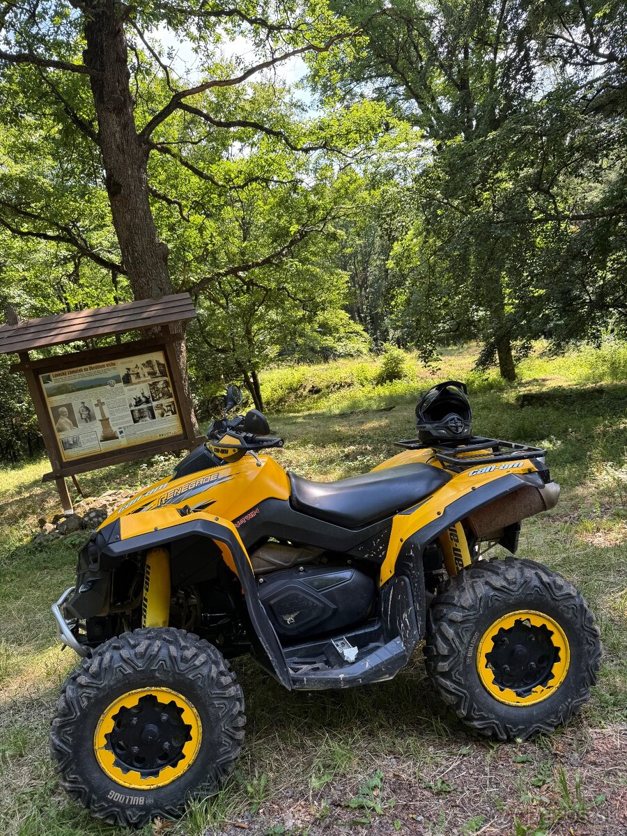 Can-Am Renegade 500 s TP a ŠPZ, nová STK, V-Twin Rotax,tazne