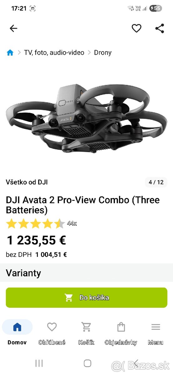 Dron dji avata 2 combo ako na obrázku? - 2