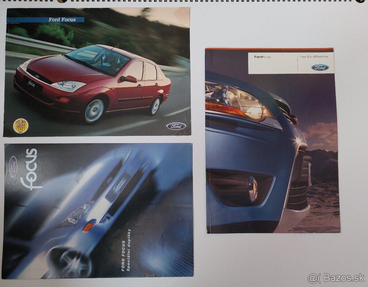 📚Ponúkam na predaj prospekty Ford Focus, Kuga, C-MAX🚘 - 2