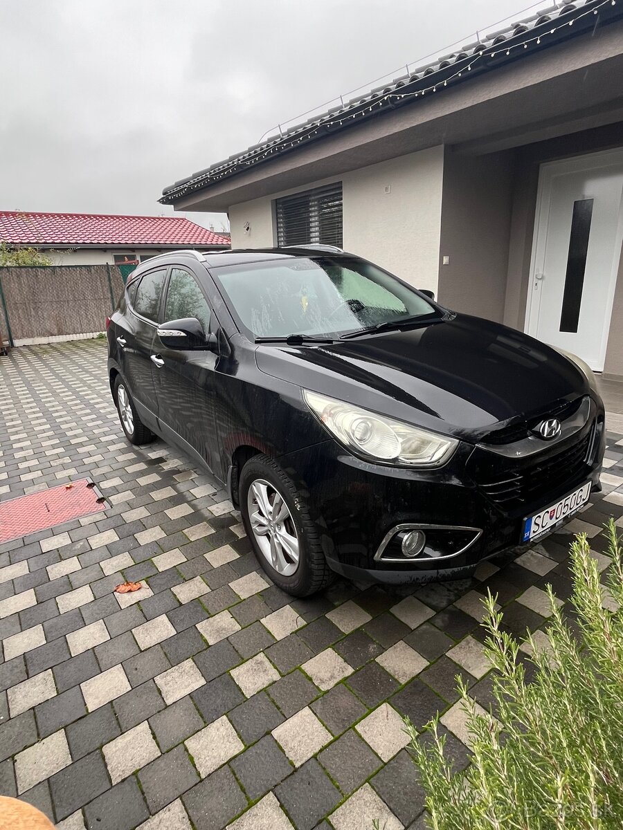Hyundai ix35 2.0 crdi 2011 4x4 s uzávierkou a s ťažným - 2
