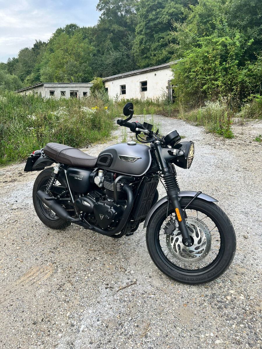 2019 Triumph Bonneville T120 Black kupovaný na SR - 2