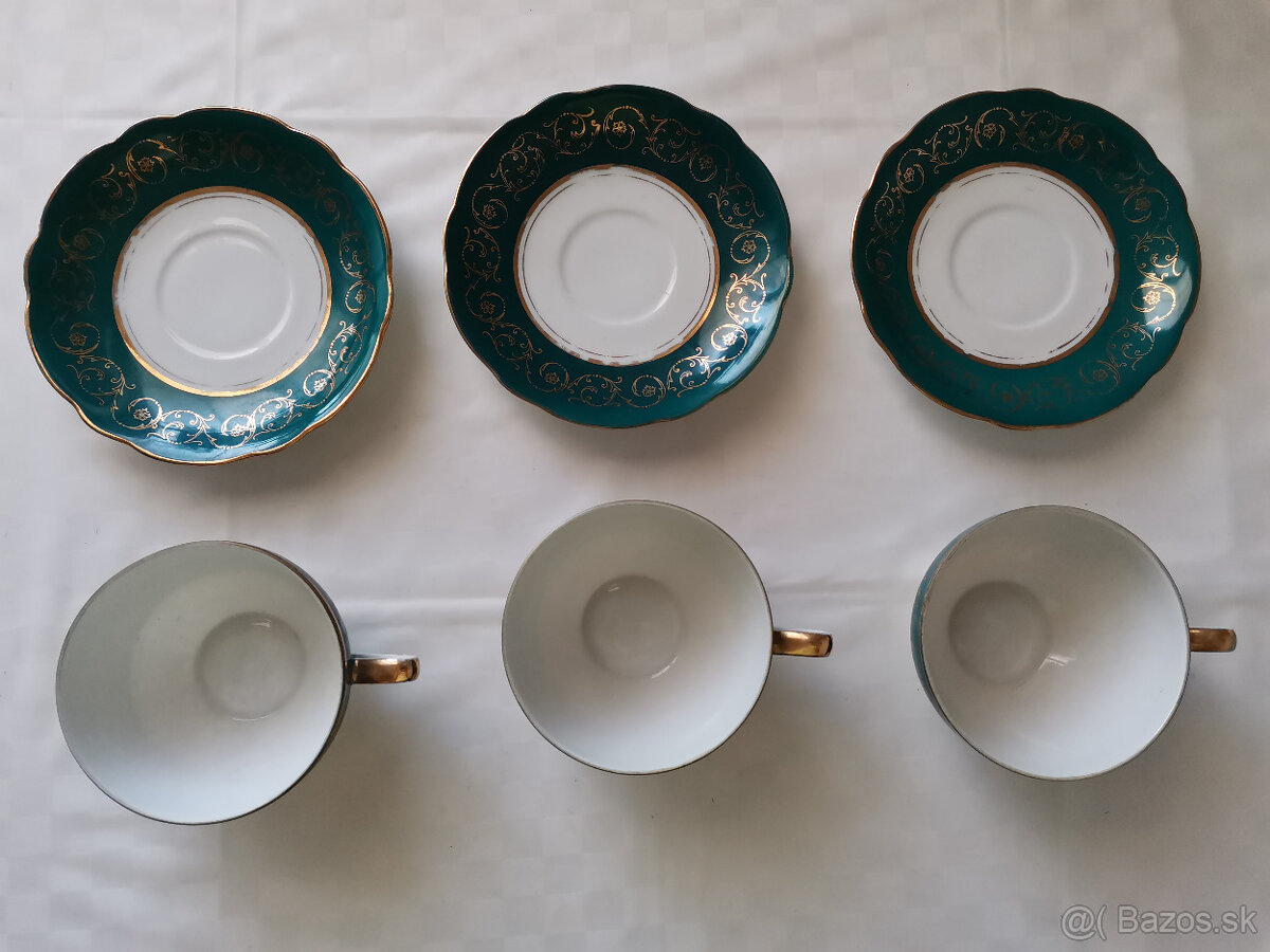 Kávové porcelánové šálky - 2