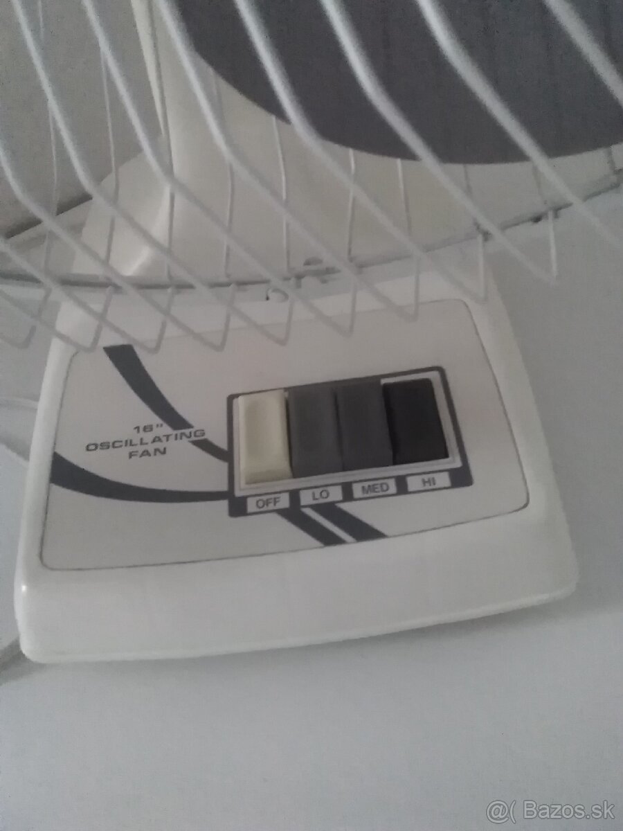 Predám ventilátor 40cm 50W automatické otáčanie. - 2
