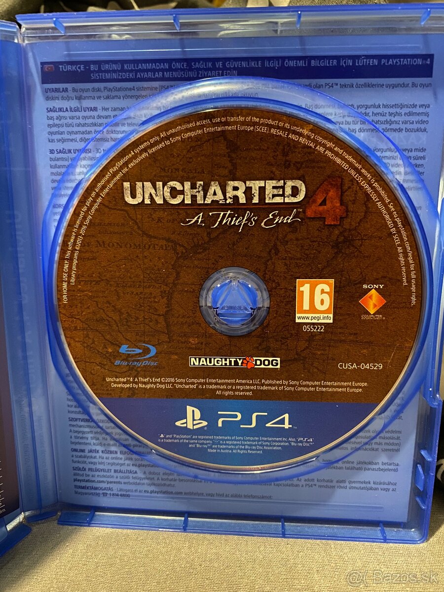 PS4 | PS5 Hry - Uncharted | God of War - 2
