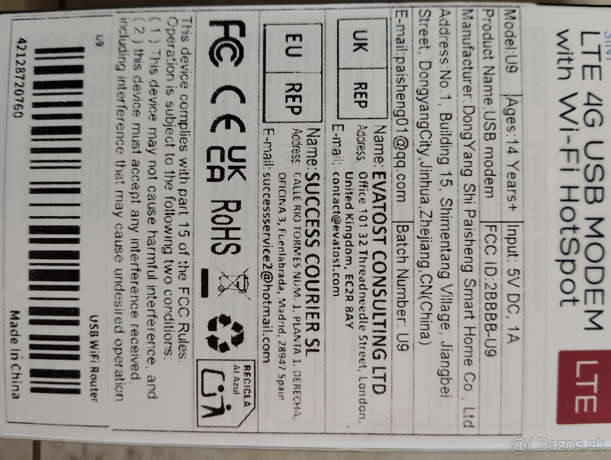 LTE4G usb modem - 2