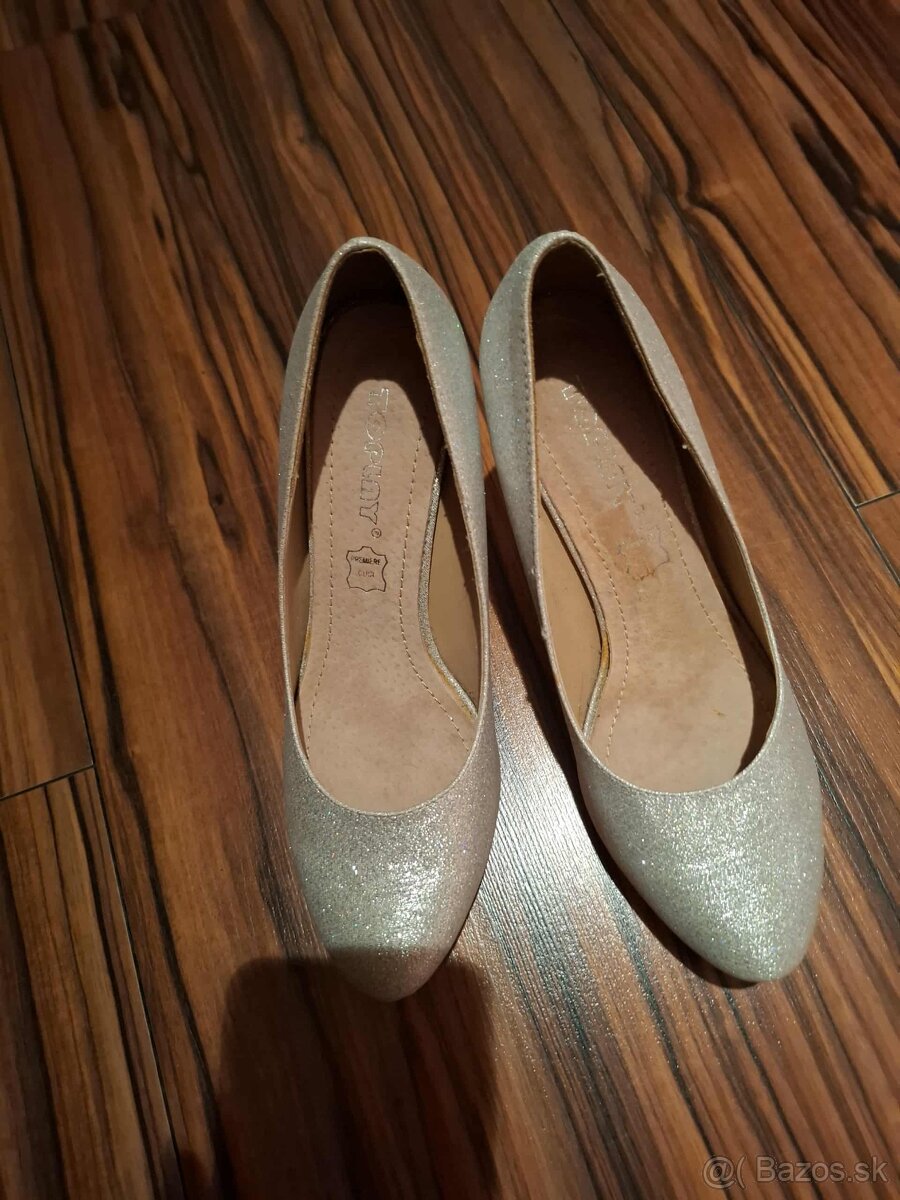 Strieborné lodičky - 2