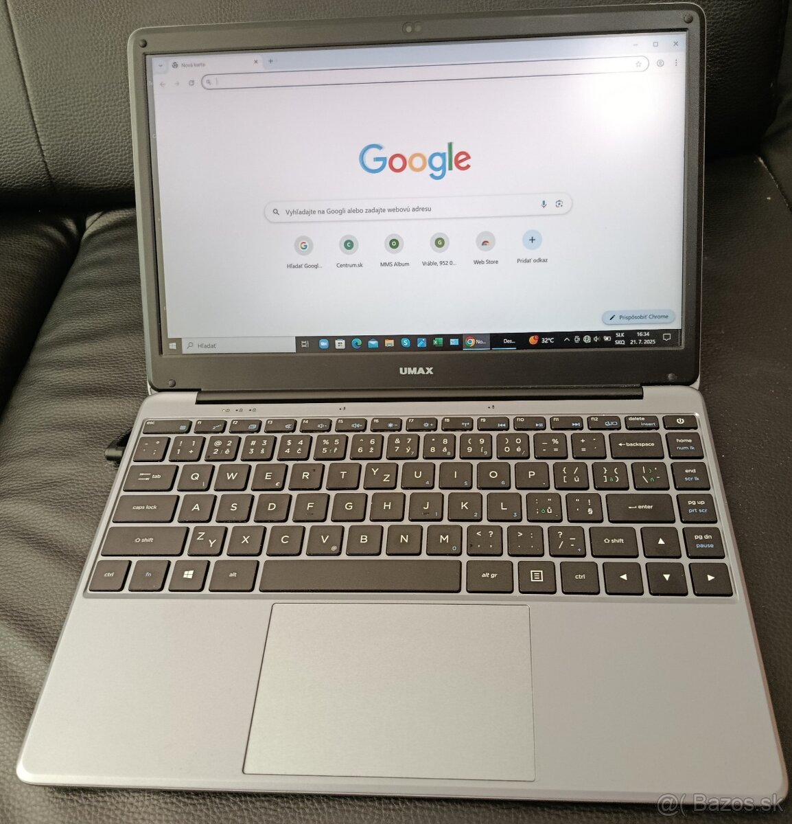 Notebook Umax VisionBook 14Wa Gray - 2