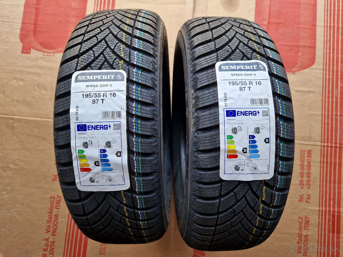 195/55 r16 zimne pneumatiky 2KS 195 55 16 - 2