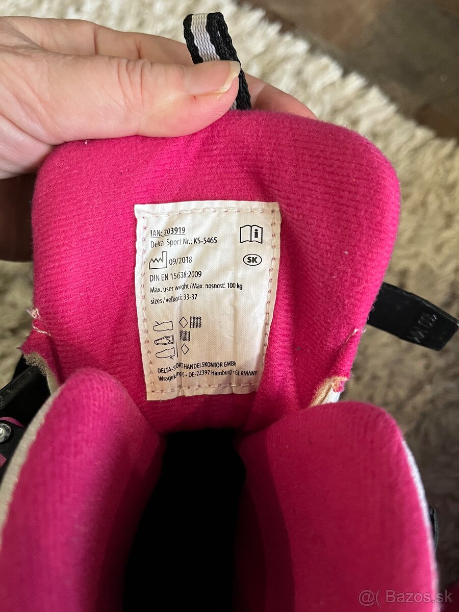 Korčule na ľad 33-37 - 2