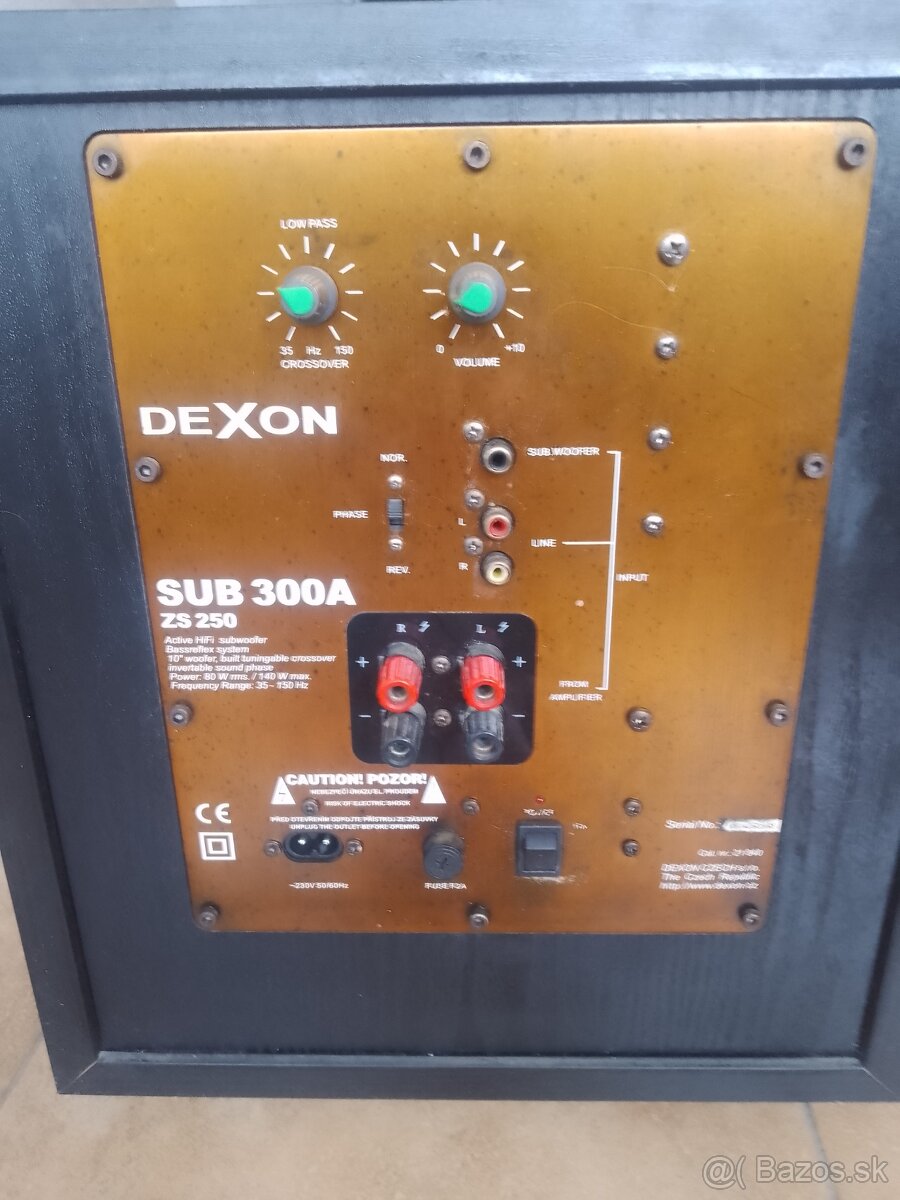 Subwofer + 10x reproduktor - 2