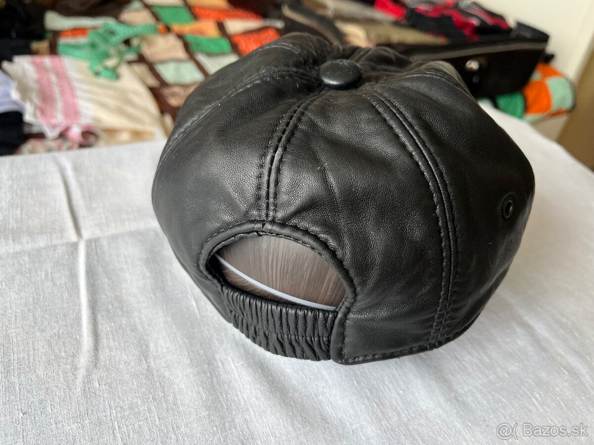 Pánska kožená šiltovka - 2