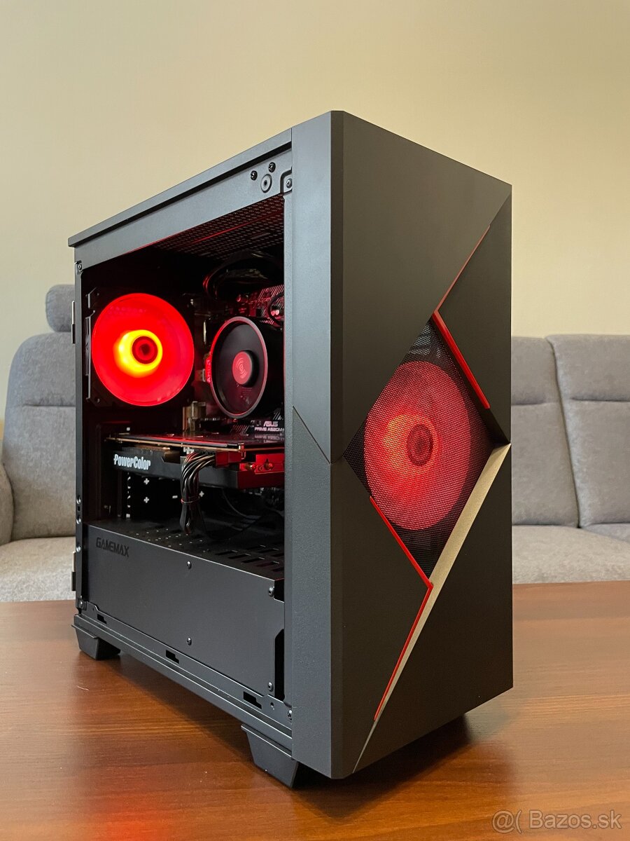 Herný PC - R5 5500,RX 5700 XT 8GB,16GB RAM,512GB NVMe - 2