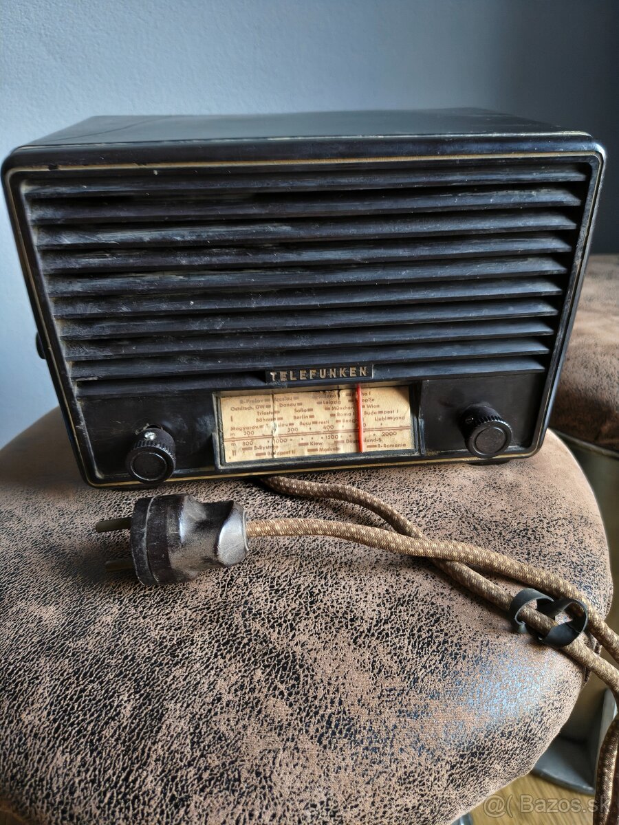 Predám rádio telefunken - 2