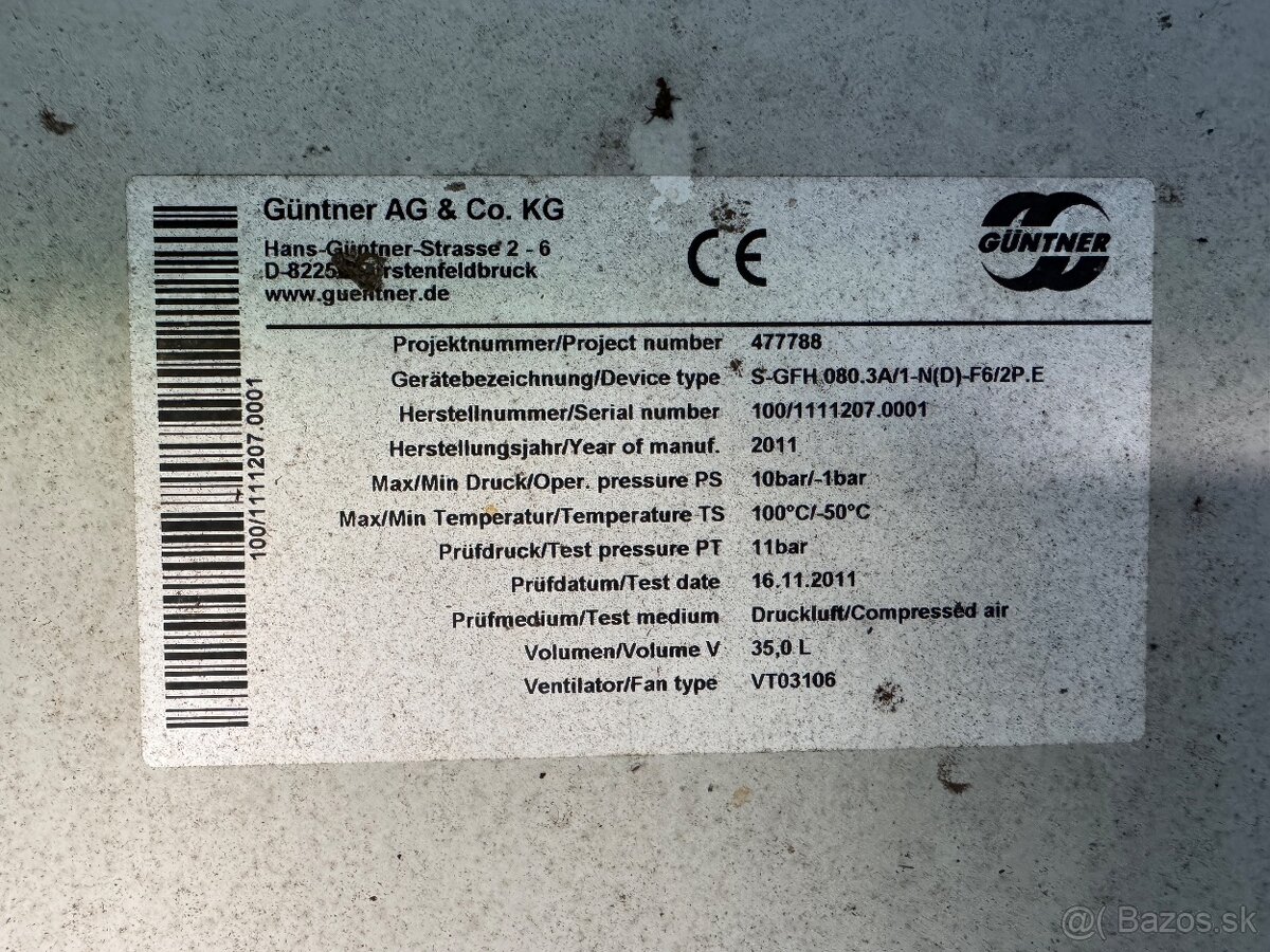 Chladič Guntner - 2