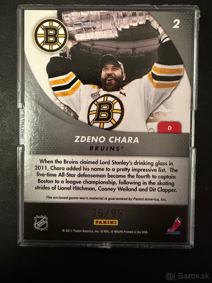 Jersey Zdeno Chára Stanley Cup - 2