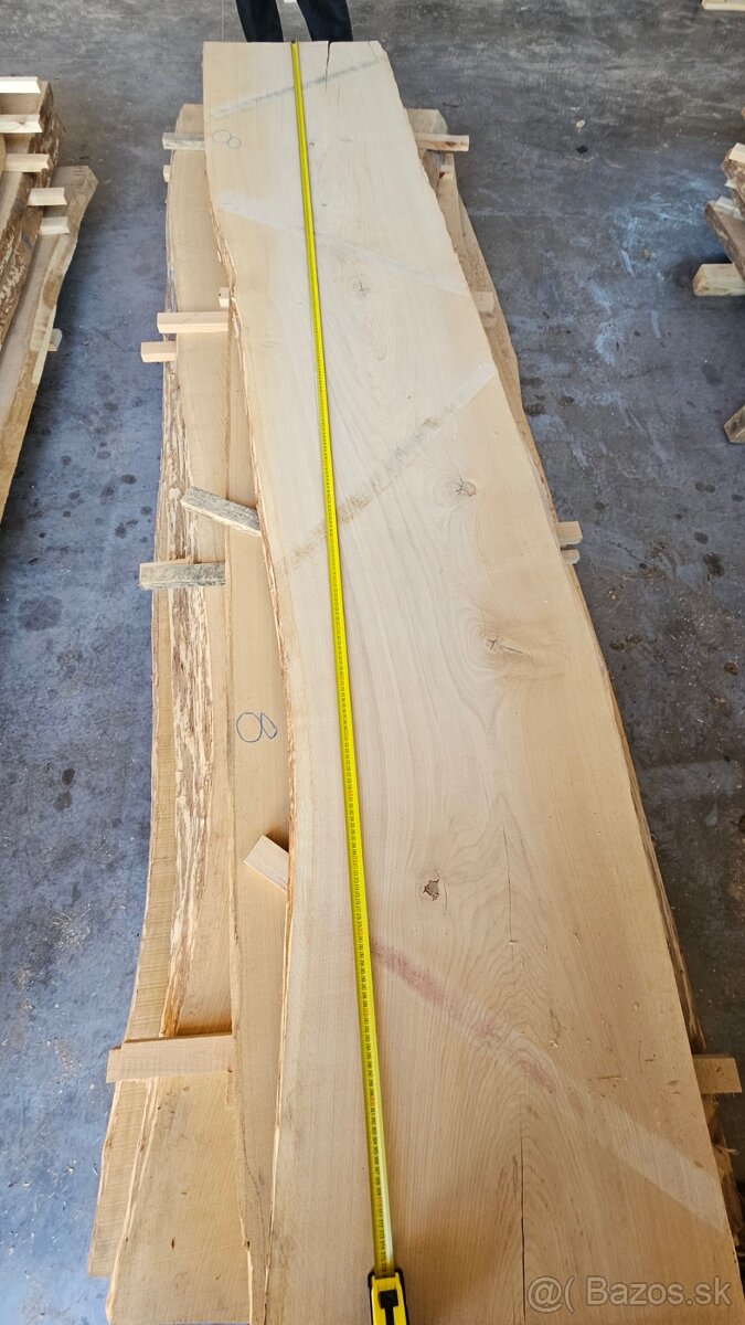 Dubové fošne – široké - 2
