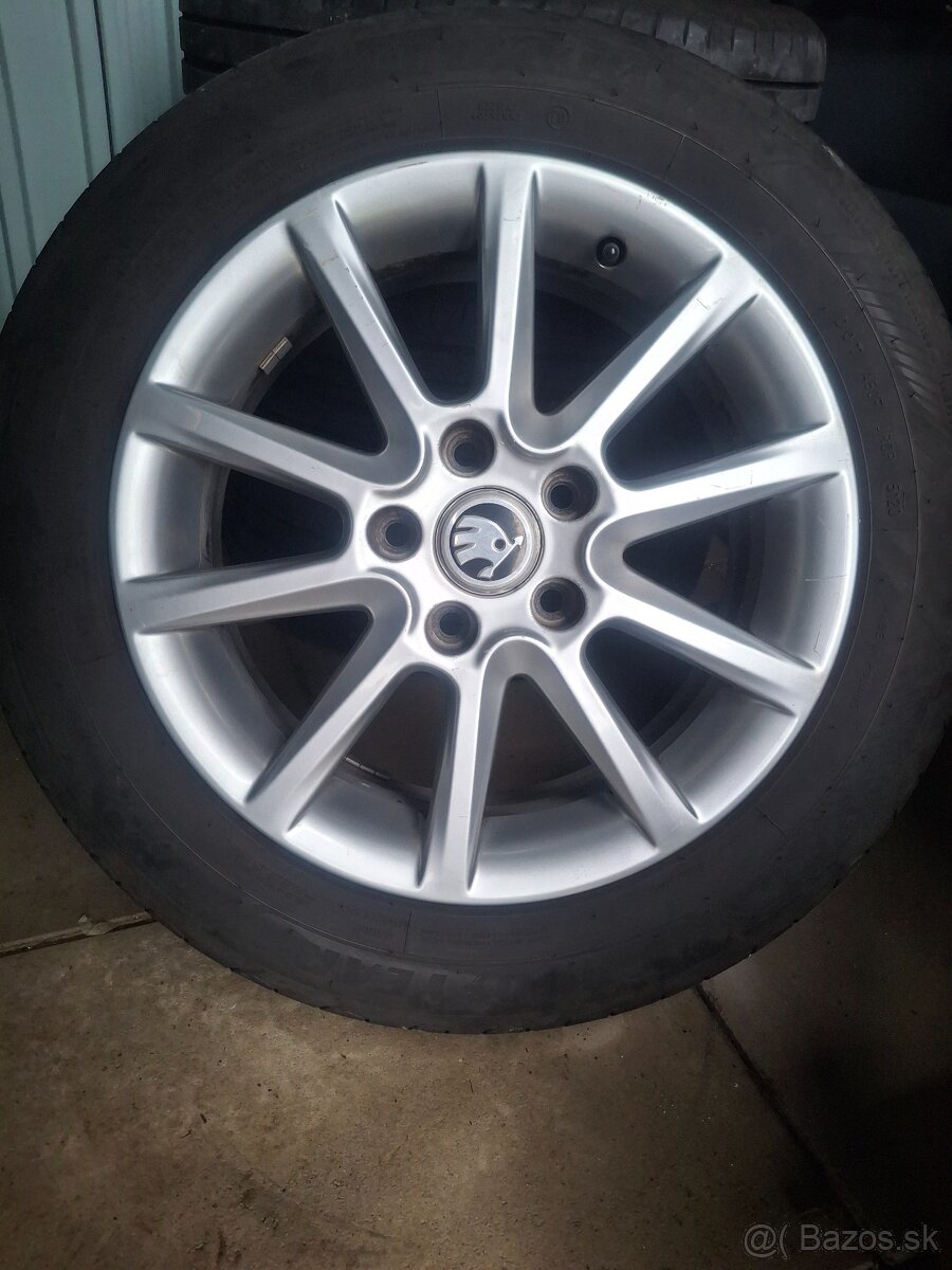 5x112 R16 + 205/55 R16 - Letná sada - 2