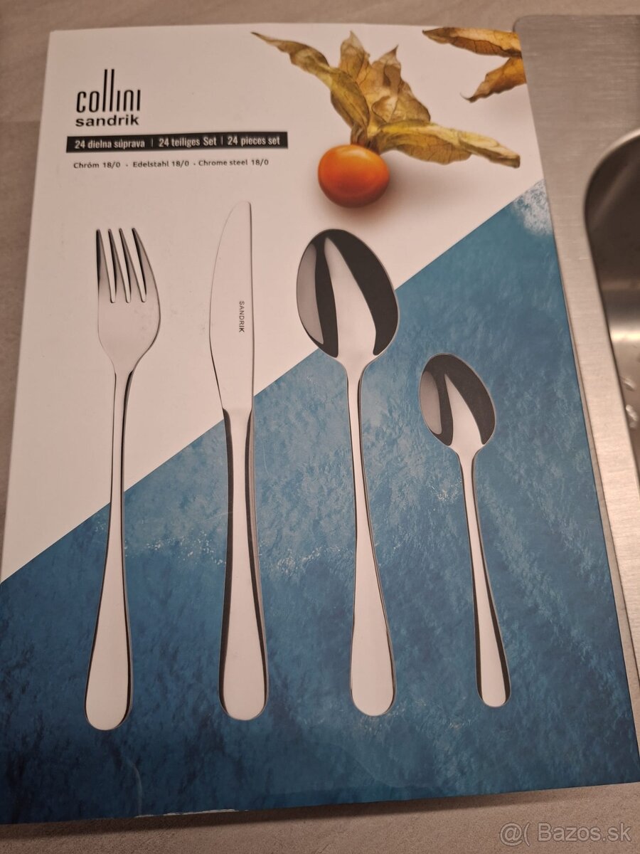 Predám príbor Sandrik (24ks) - 2