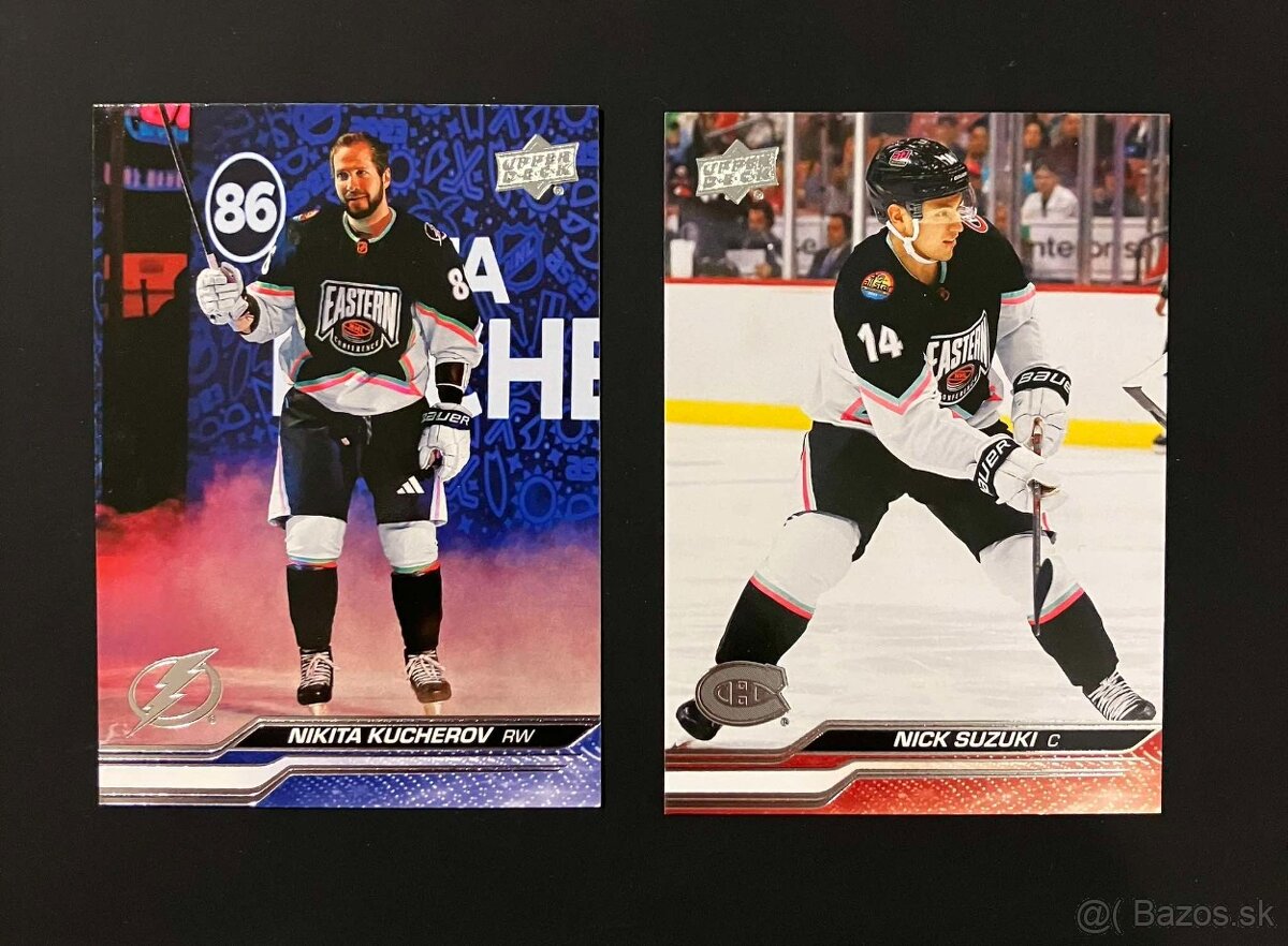 NHL 23/24 UD Extended Series , Hokejové kartičky - 2
