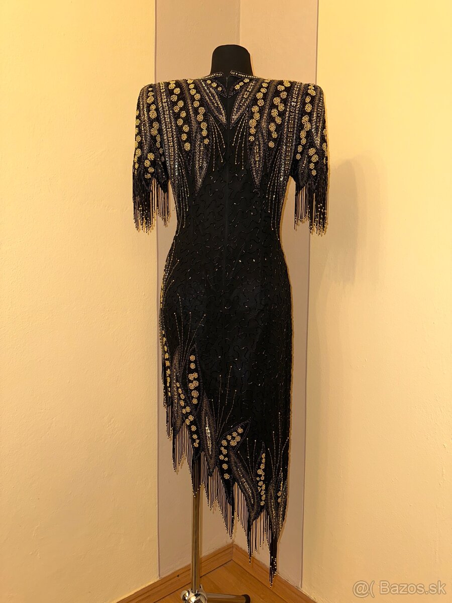 Ručne robené spoločenské/plesové šaty - 2