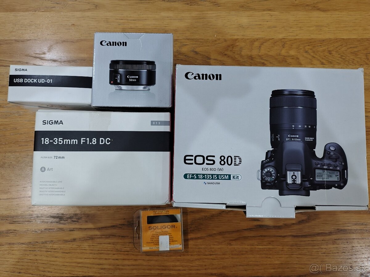 Canon EOS 80D + 2 objektívy - 2
