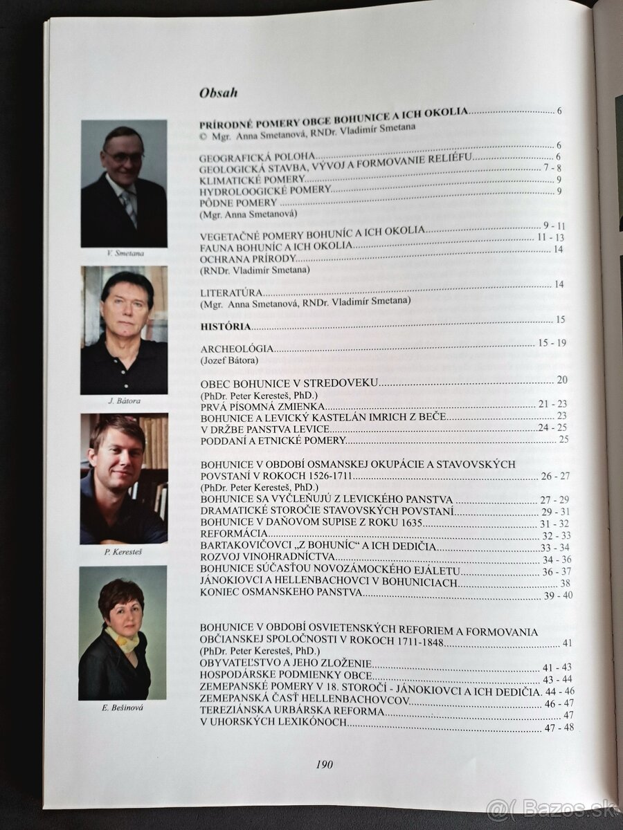 Predám knihu – monografiu obce Bohunice, okr. Levice - 2