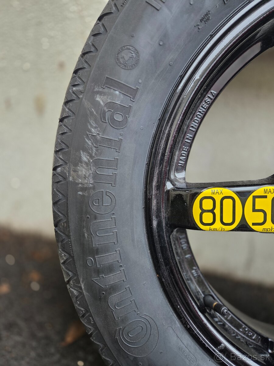 Predám nové dojazdové (rezervné) koleso Toyota RAV4 – 17" - 2