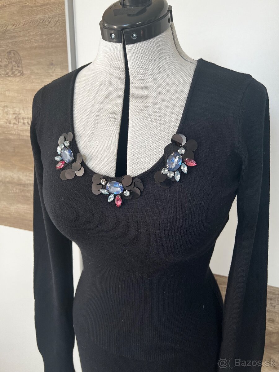 Úpletové šaty a topánky - 2