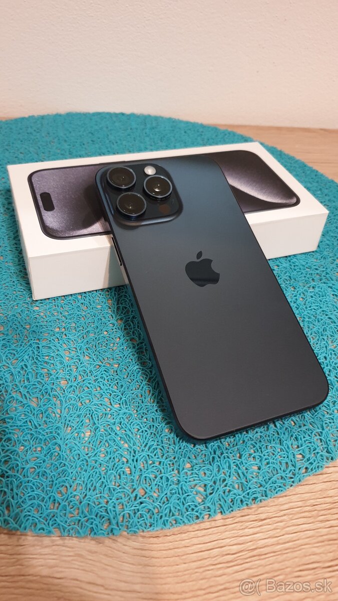 Predám/Vymením Apple iPhone 15 Pro Max 256GB,98%,8m.záruka - 2