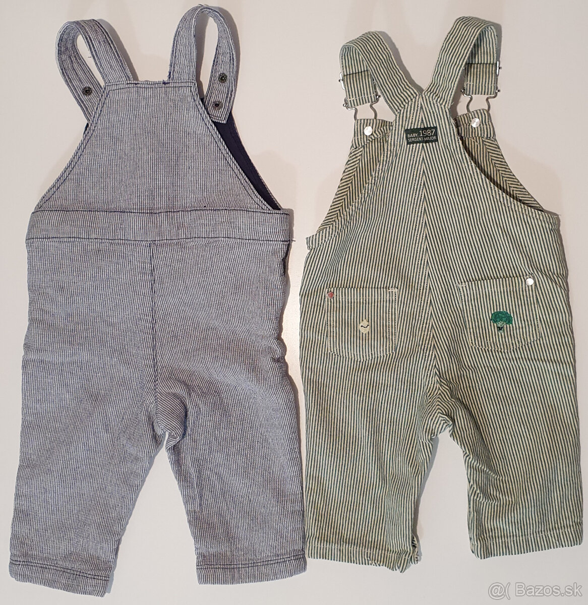 2x Nohavice na traky č.68 a 74 nové - 2