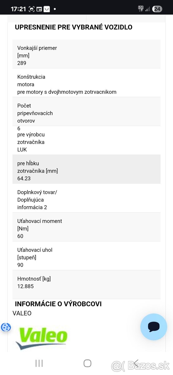 Dvojhmotny zotrvačnik 2.0tdi - 2