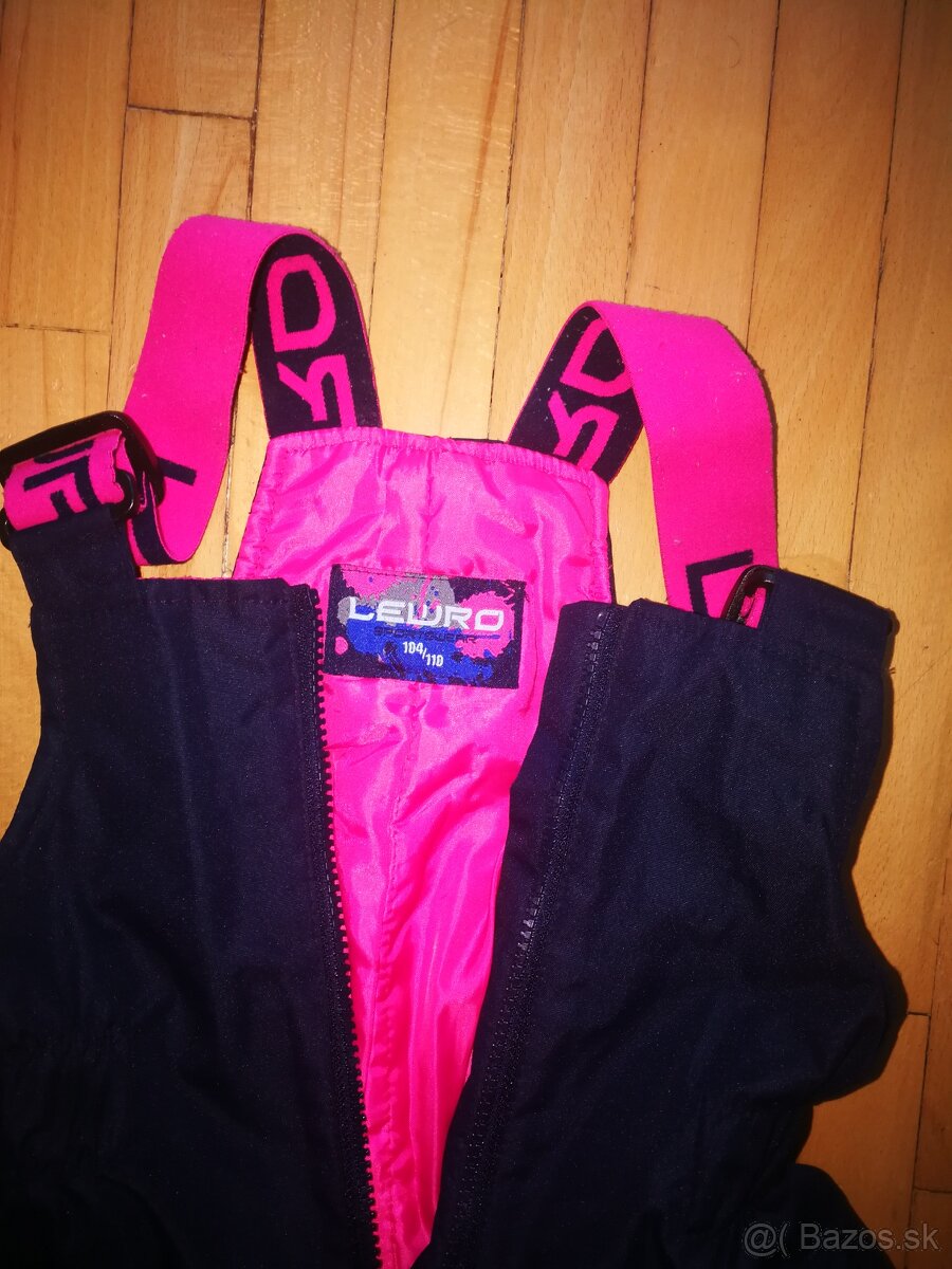 Zimne detské nohavice lyžiarske - 2