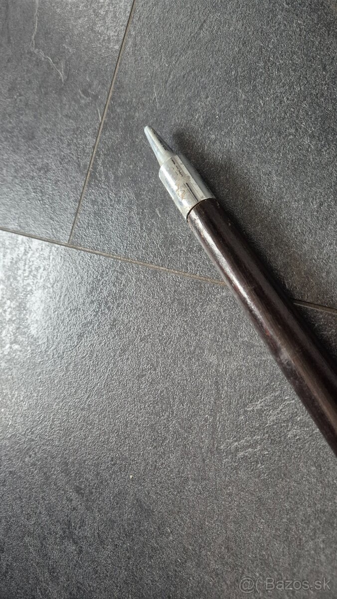 Valaška strieborná aj zlatá 100cm mat. Mosadz - 2