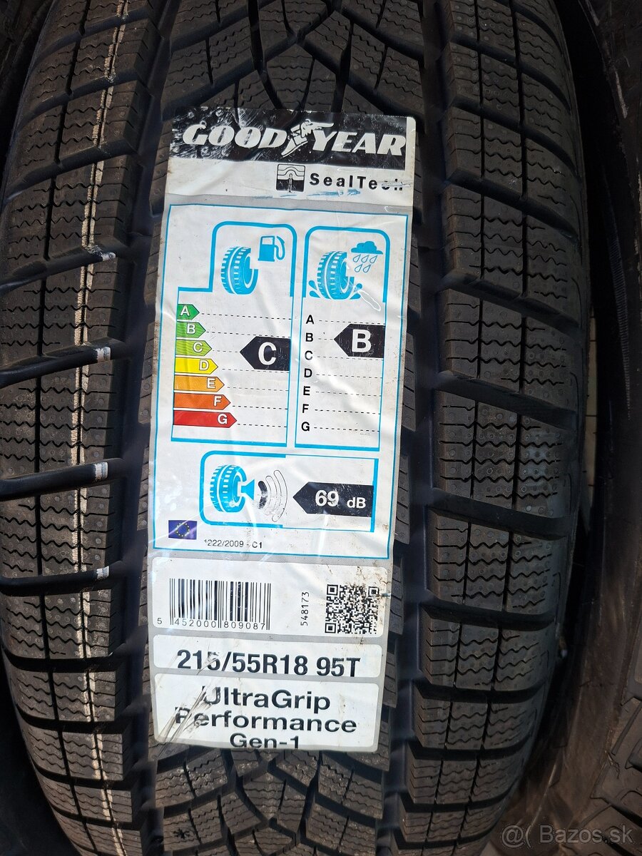 215/55R18 Goodyear Nepoužité - 2