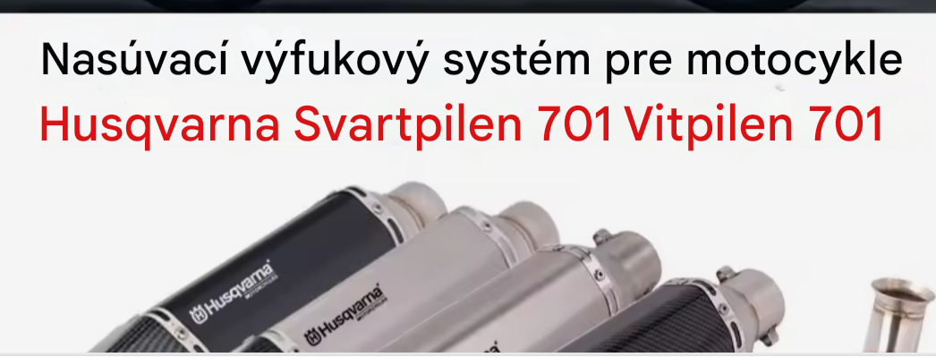 Výfuk husqarna nový - 2