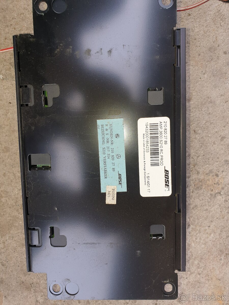 bose zostava do W210 kombi - 2