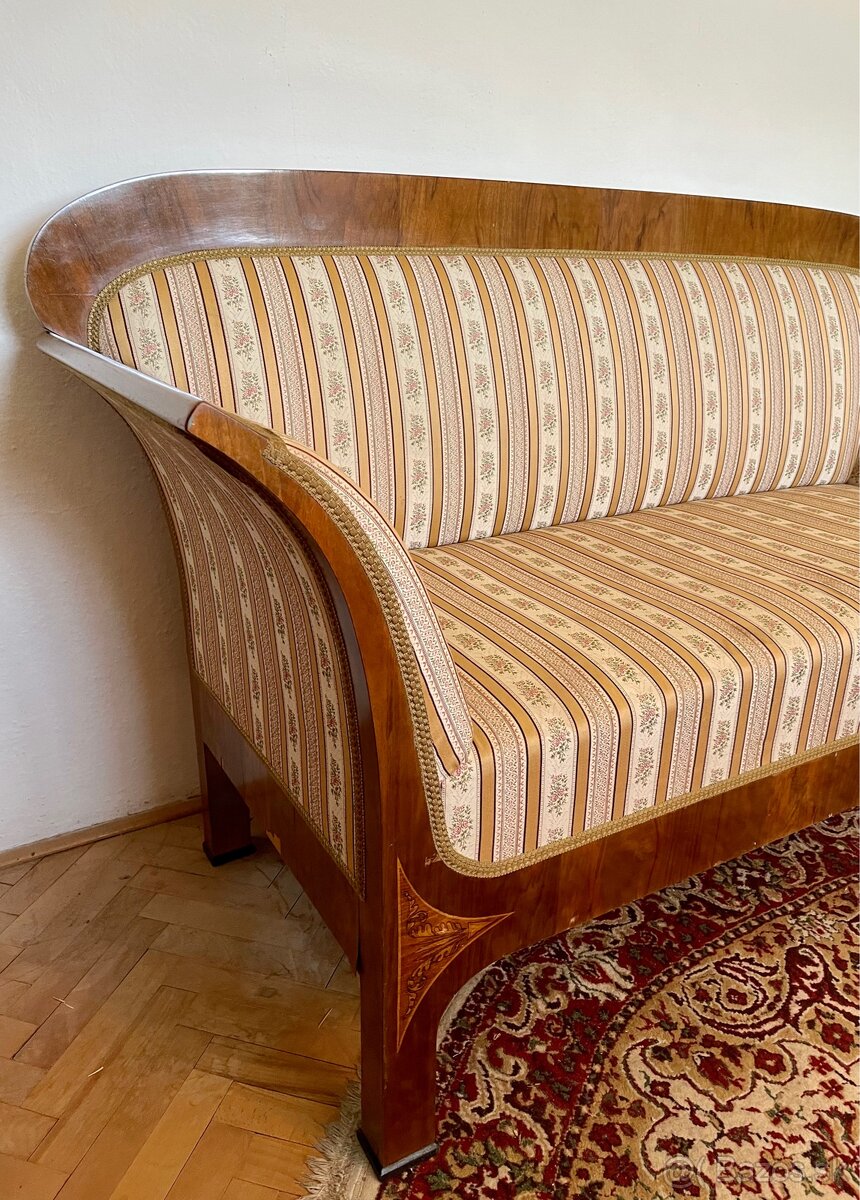 Starožitná pohovka biedermeier - 2
