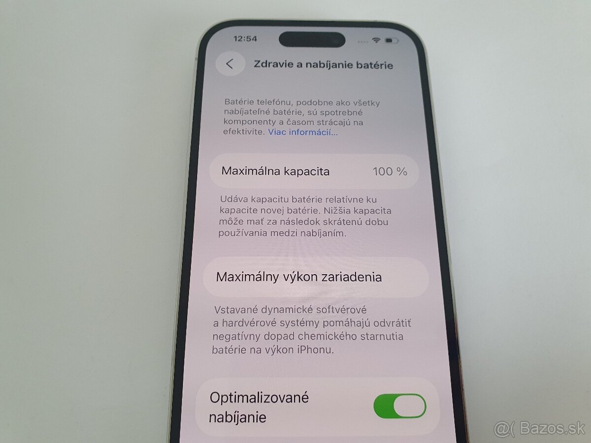 iPhone 14 PRO 128GB 100% kapacita batérie STRIEBORNY - 2
