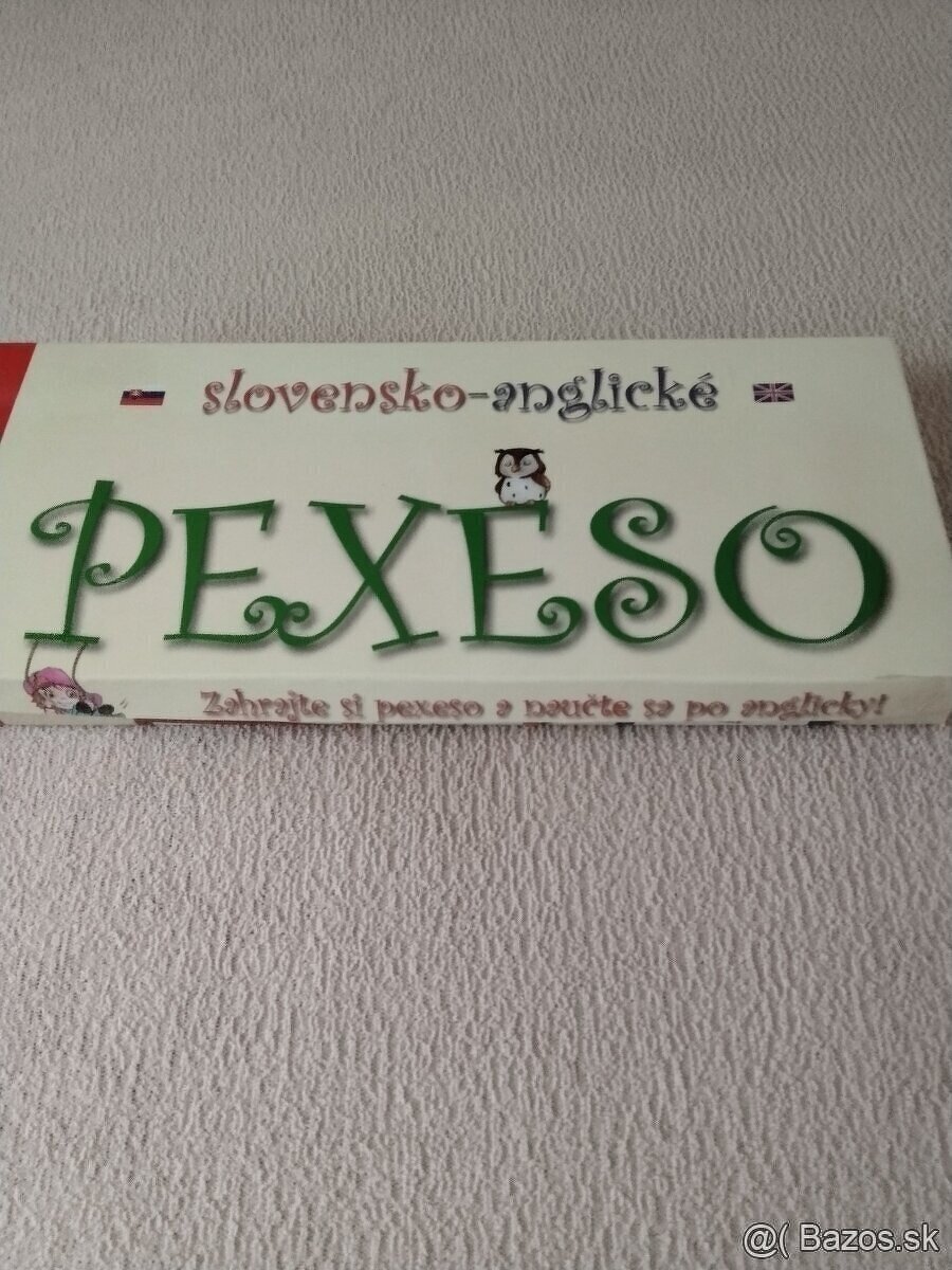 Slovensko - anglické pexeso - 2