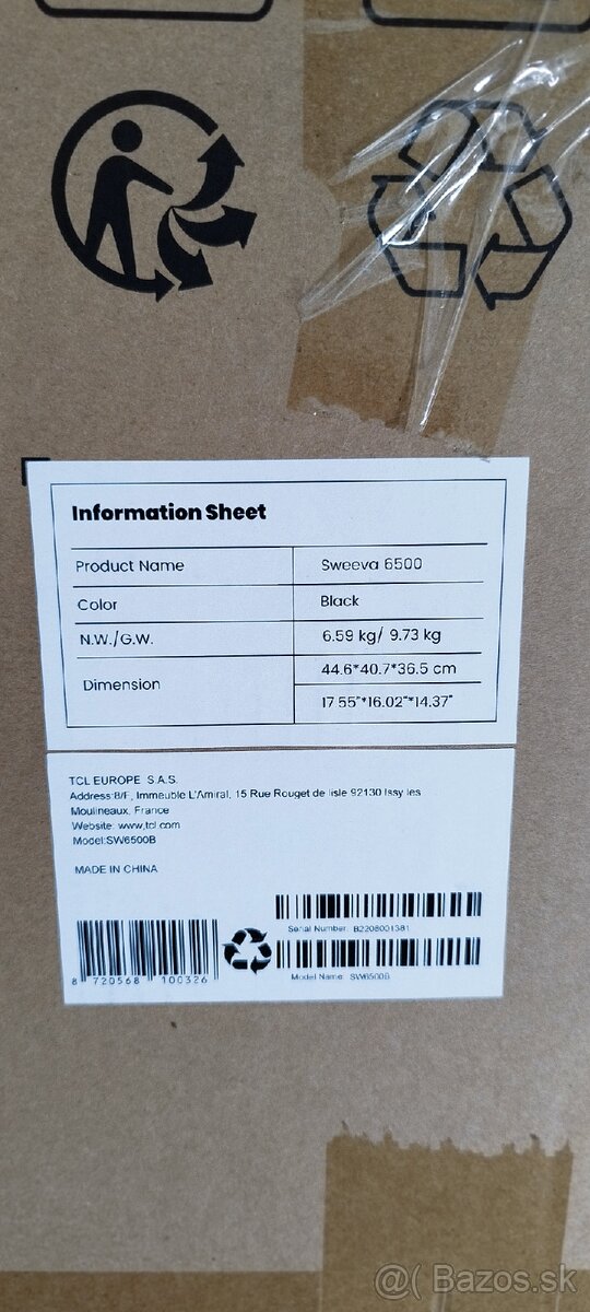 Robotický vysávač TCL - 2