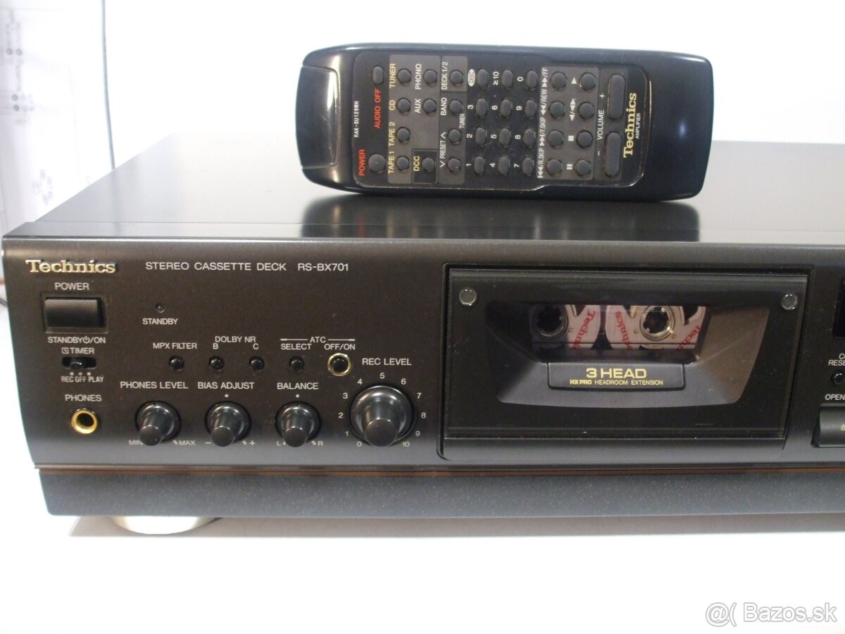 ClassAA spickovy kazetovy deck TECHNICS RS-BX701 Japan, AK01 - 2