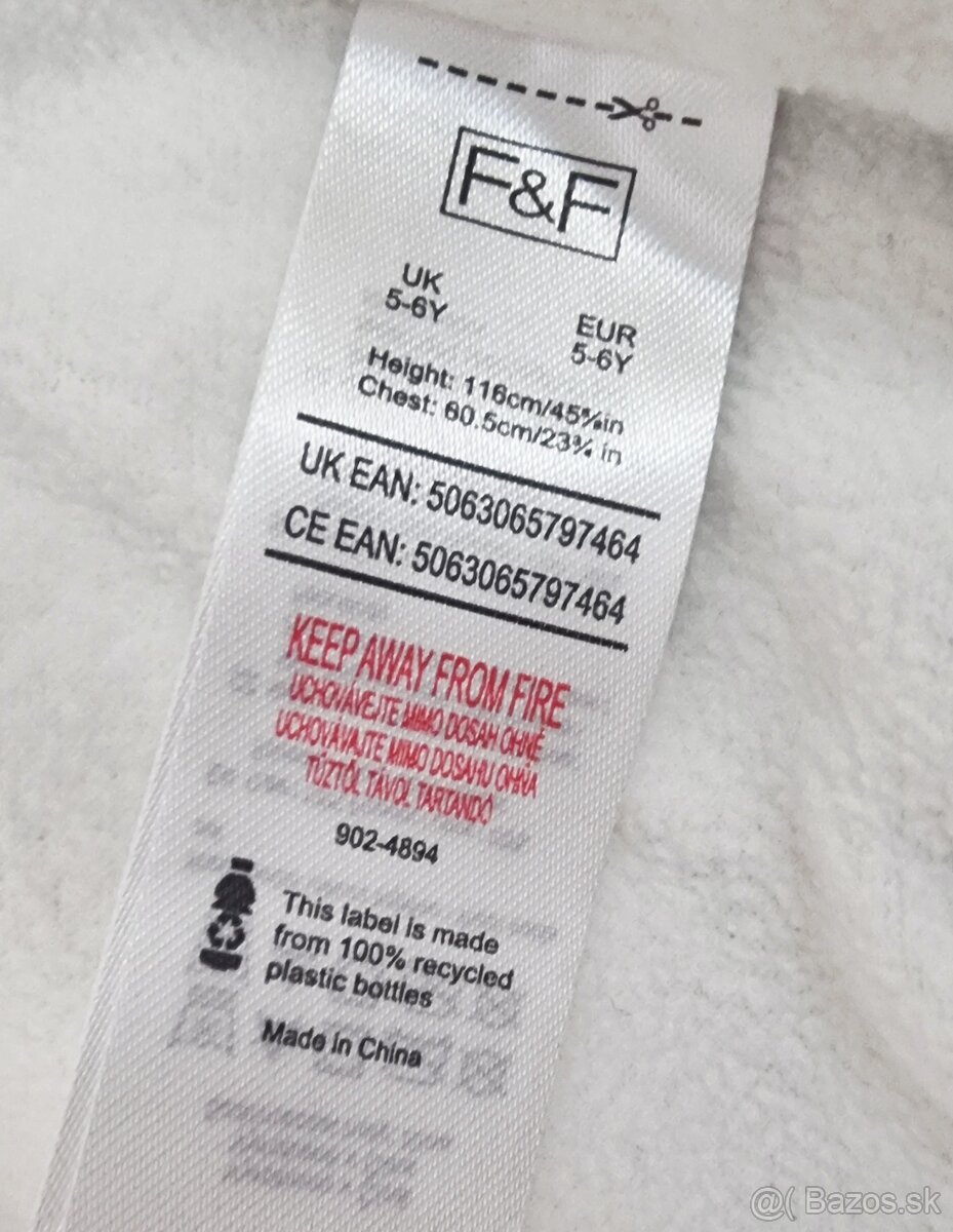 Detská zimná bunda 116 - 2