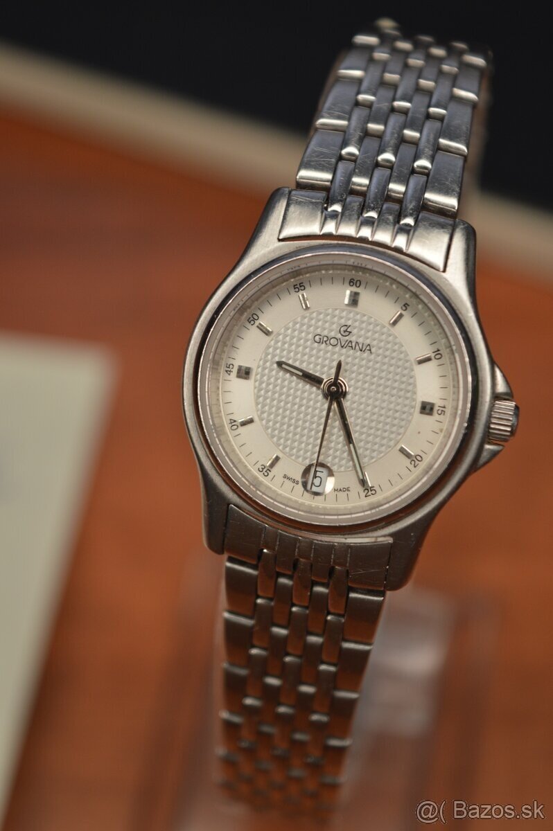 Švajčiarske dámske hodinky značky GROVANA, model 55 - 2
