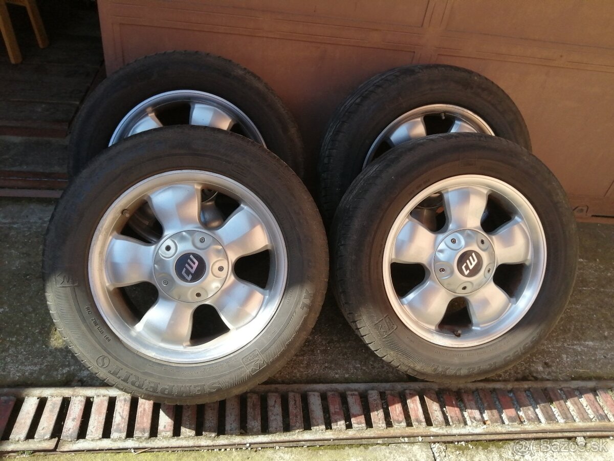 Predám sadu diskov 255/55 R18 - 2