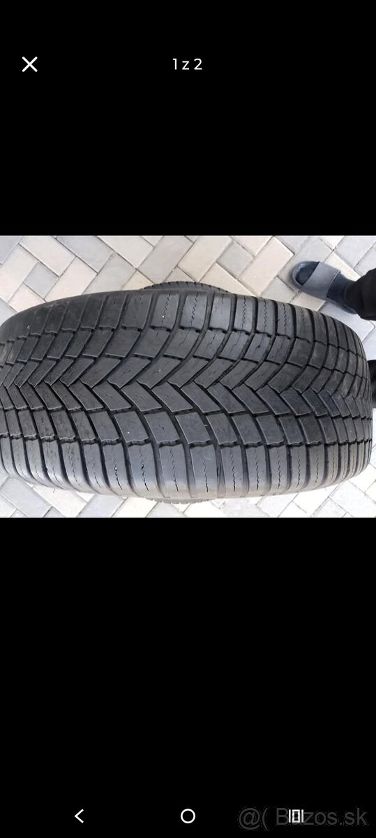 Bridgestone wheather control 225/60/R17 2 kus - 2