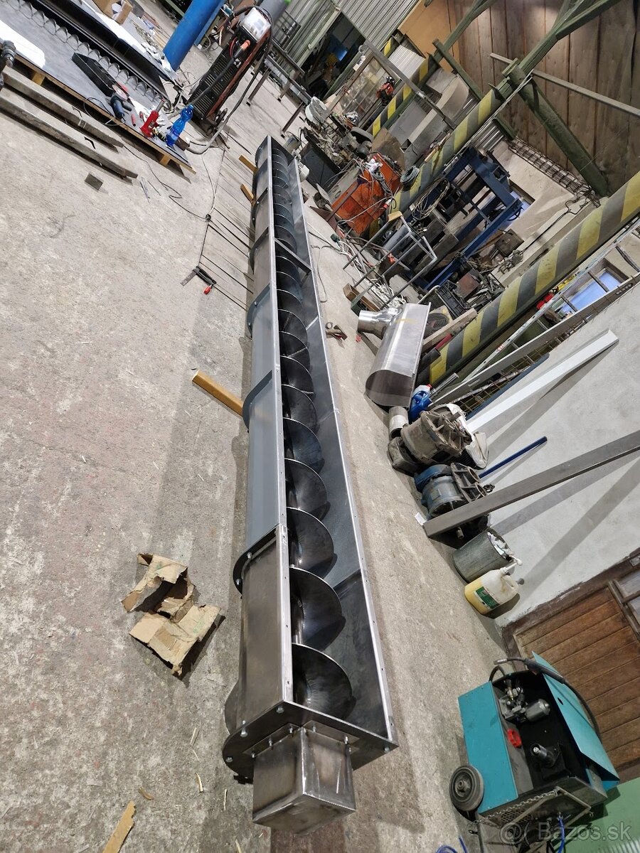 Šnekový dopravník s obalom - 2
